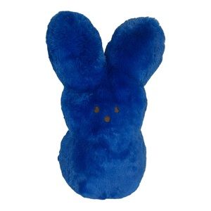 Peeps Blue Stuffed Animal Easter Bunny Rabbit Plush 16”